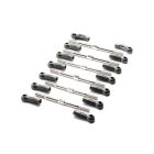 Team Losi Racing -1247 HD Turnbuckle Kit, Titanium: 22X-T