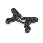 Team Losi Racing -1306 Carbon Front Shock Tower, -2mm: 22X-4 2.0