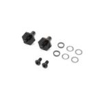 Team Losi Racing TLR232136 Front Axle, Aluminum, Black, 12mm (2): 22