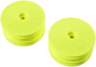 Team Losi Racing TLR43021 Front Wheel, Yellow (2): 22X-4