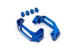 Traxxas 10232-BLUE CASTER BLOCKS ALUM BLUE