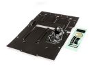 Traxxas 10425 Slash Late Model Interior (black) with Decal Sheet