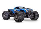 Traxxas 107154-1-BLUE MINI MAXX BL-2S 4WD W/USB-C
