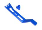 Traxxas 10726-BLUE BATT HOLD-DOWN/POST ALUM BLUE FOR MINI MAXX