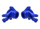 Traxxas 10736-BLUE STEERING BLOCKS L&R BLUE FOR MINI MAXX