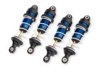 Traxxas 10765-BLUE SHOCKS GTR LONG BLUE W/SPRINGS FOR MINI MAXX