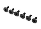 Traxxas 2627 Flat-Head Machine Screws 3x8 mm (6)