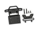 Traxxas 3621-BLK Bumper Front/Mount Black