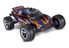Traxxas 37354-4-ORNG Rustler 2WD Bl-2S Clipless