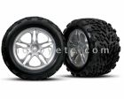 Traxxas 5174 Tires & Wheels Assembled Glued E-Maxx 3905 Revo 2.5