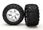Traxxas 5674 Tires & Wheels Assembled Glued E-Maxx 3905 Revo 2.5