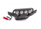 Traxxas 6791 Bumper Front Assembled LED Lights Installed Fits 4WD Rustler
