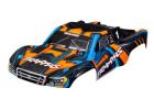 Traxxas 6844-ORNG Body Slash 4X4 Orange/Blue Clipless