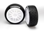 Traxxas 7372 Tires and wheels, assembled, glued  1/16 Slash/Rally 4WD