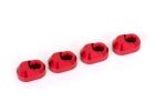 Traxxas 7743-RED Suspension Pin Retainer Aluminum Red (4)