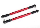 Traxxas 7748R Toe Links X-Maxx Tubes Red-Anodized 7075-T6 Aluminum Strong