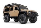 Traxxas 82256-4-SAND Traxxas TRX-4 Land Rover Defender (Sand) 1/10 Scale Trail Rock Crawler w/TQi 2.4GHz Radio