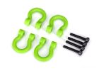 Traxxas 8234-GRN BUMPER D-RING GREEN FRONT/REAR