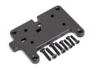 Traxxas 8844X Mounting plate, winch/ 3x15mm CCS (4)/ 2.5x12mm CCS (4) (fits TRX-6 Ultimate RC Hauler)