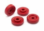 Traxxas 8957R Wheel Washers (Red - 4 Pcs)