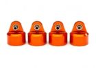 Traxxas 8964T Shock Caps Aluminum Anodized GT-Maxx Shocks (Orange - 4 Pcs) 