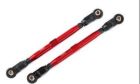 Traxxas 8997R Toe Links Wide Tubes 6061-T6 Aluminum (Red) Maxx 4S