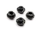Traxxas 9075 WHEEL HUB COVERS BLK (4)