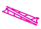 Traxxas 9462P Side Plates, Wheelie Bar, Pink (Aluminum) (2) for Drag Slash