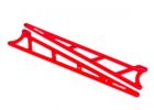 Traxxas 9462R Side Plates, Wheelie Bar Red (Aluminum) (2) for Drag Slash