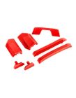 Traxxas 9510R Red Body Reinforcement Set Skid Pads For 1/8th Sledge
