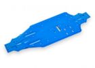 Traxxas 9522 Blue Chassis Aluminum For 1/8th Sledge