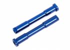 Traxxas 9525 Blue Bellcrank Posts Steering For 1/8th Sledge