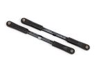 Traxxas 9548A Camber Links Rear Sledge (TUBES Dark Titanium-Anodized 7075-T6 Aluminum Stronger than Titanium) (144mm) (2)/ Rod Ends Assembled with Steel Hollow Balls (4)/ Aluminum Wrench 8mm (1)