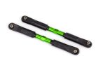 Traxxas 9549G Toe links Sledge (TUBES Green-Anodized 7075-T6 Aluminum Stronger than Titanium) (120mm) (2)/ Rod Ends Assembled with Steel Hollow Balls (4)/ Aluminum Wrench 8mm (1)