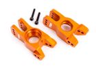 Traxxas 9552T Carriers, Stub Axle, 6061-T6 Aluminum (Orange-Anodized) (Left and Right)