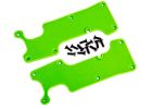Traxxas 9634G Suspension Arm Covers Green Rear Left and Right 2.5x8 CCS (12)