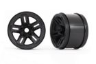 Traxxas 9671 Wheels 3.8 17mm Splined (Black - 2 Pcs)