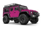 Traxxas 97054-1-PINK TRX-4M Land Rover Defender 1:18 Rock Crawler (Pink)