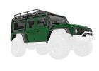 Traxxas 9712-GRN Body, TRX-4M Land Rover Defender, Complete, Green