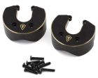 TREAL AXP8-13 Axial AXP8 Gilamon Rear Brass Counterweights (122.05g ea) (Black) (2)