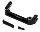 TREAL AXP8-29 Axial AXP8 Gilamon Machined Aluminum Front Upper Links Mount Brace (Black)