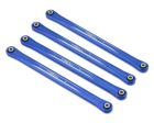 TREAL TLMT-26 Treal Hobby Losi LMT Aluminum Upper Link Bars (Blue) (4)