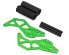 TREAL TLMT-91 Treal Hobby Losi LMT Aluminum Adjustable STD Wheelie Bar (Green)