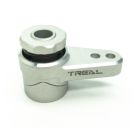 Treal X002V2N2R9 Aluminum 7075 Servo Saver Set 23T (Silver) for Losi LMT