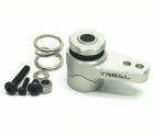 Treal X002V2PHY5 Aluminum 7075 Servo Saver Set 25T (Silver) for Losi LMT Monster Truck