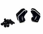 Treal X002WBBSR5 Aluminum Front Suspension Link Mounts (Black) for Axial RBX10 Ryft