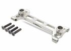 Treal X0033WR44X Aluminum Rear Chassis/Shock Tower Brace for Axial SCX6 (Silver)