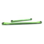 Treal X0034LUD8H SCX6 Steering Linkages Aluminum 7075 Front Steering Links Set for Axial 1/6 SCX6 (Green)