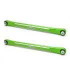 Treal X003AQRNVL Aluminum Front Suspension Camber Links (Green) for Traxxas Sledge 9547