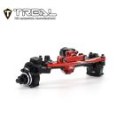 TREAL X003DWBSBN Front Portal Axle Housing with CVD Shaft (Black) Axial SCX24